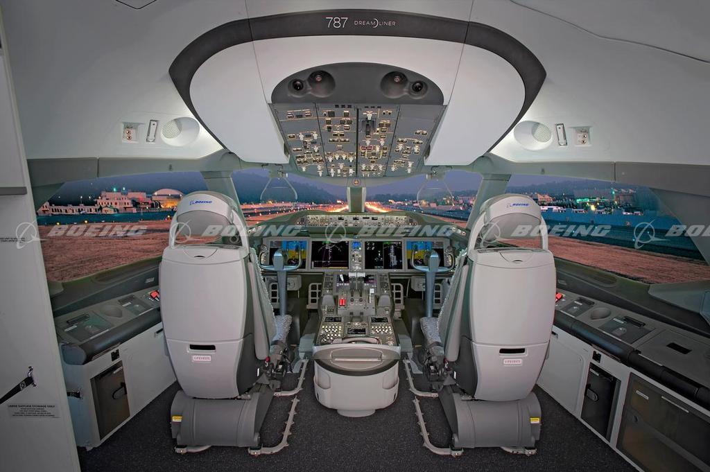 Boeing Images Dreamliner Flight Deck