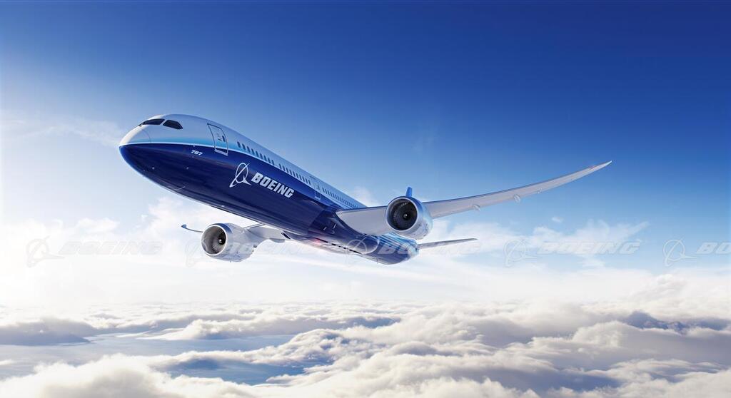 Boeing Images - Boeing 787-10 In-Flight over Clouds