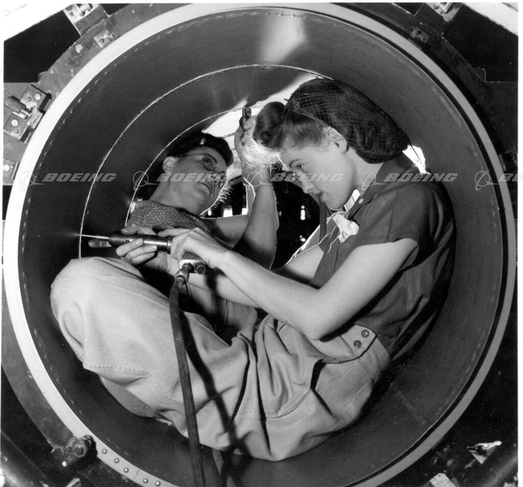 Boeing Images - Two Women Working