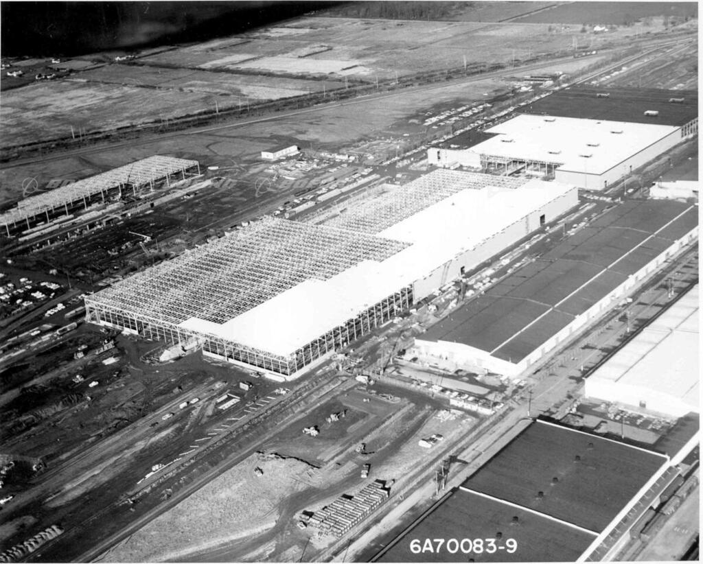 Boeing Images - Boeing Auburn Plant in Production 1965-66