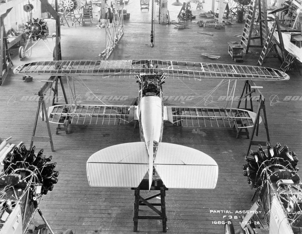 Boeing Images Partial Assembly, F3B1