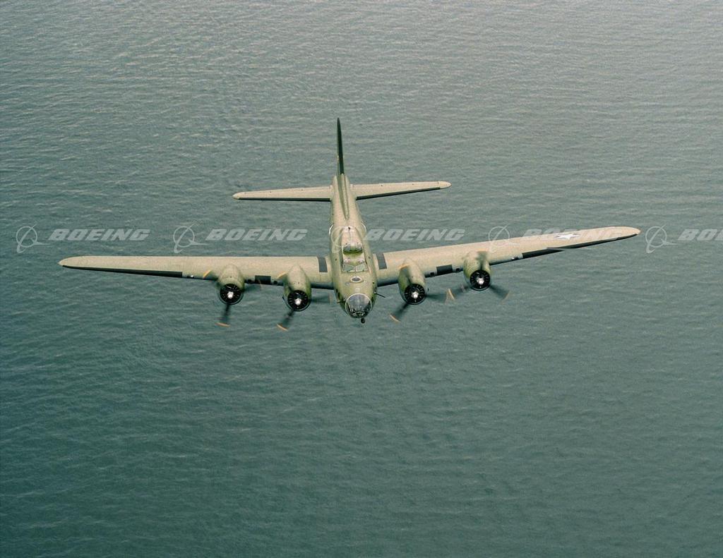 Boeing Images Restored Boeing B F Flying Fortress In Flight