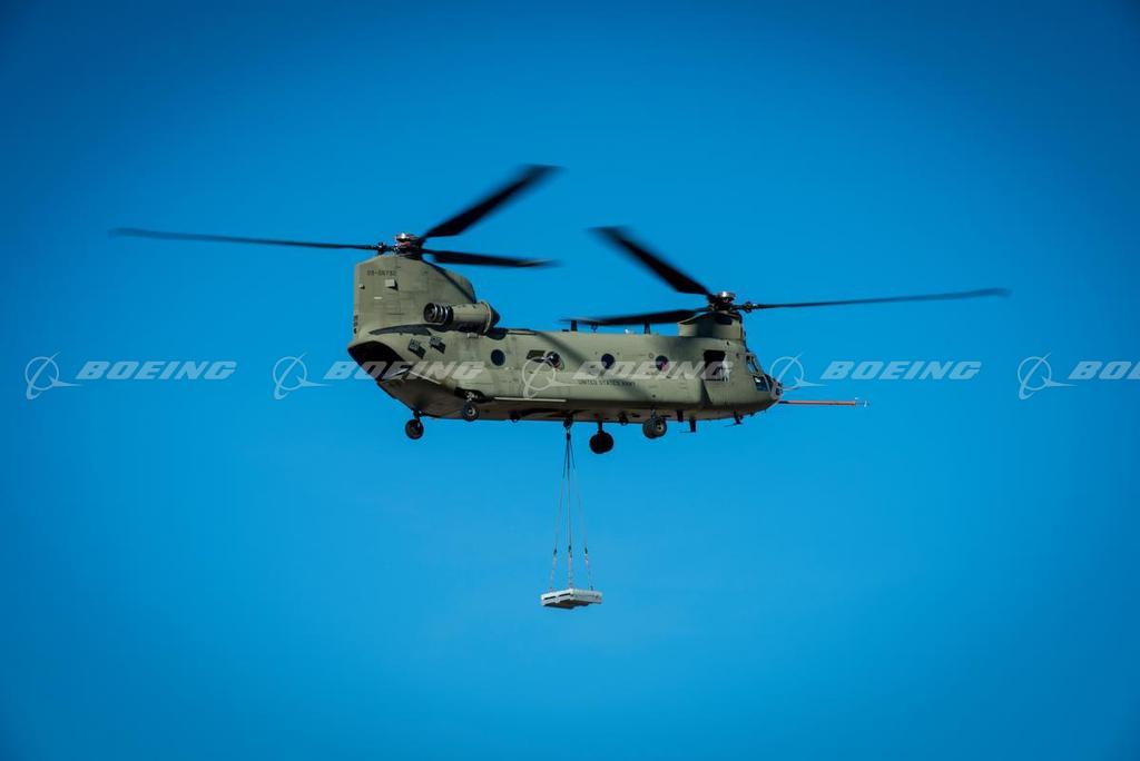 Boeing Images Chinook Completes New Rotor Blade Test
