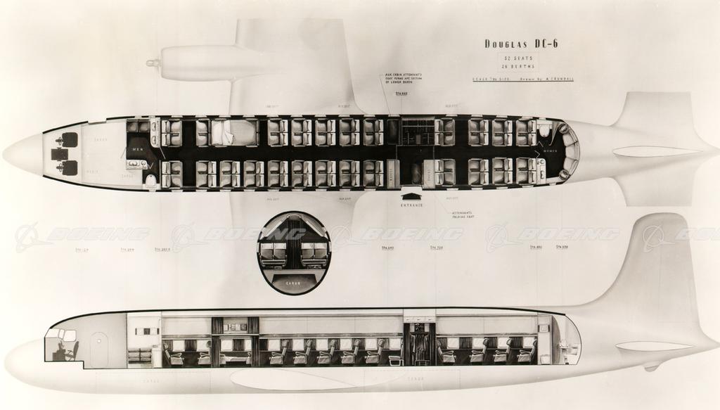 Boeing Images Dc 6 Seating Diagram