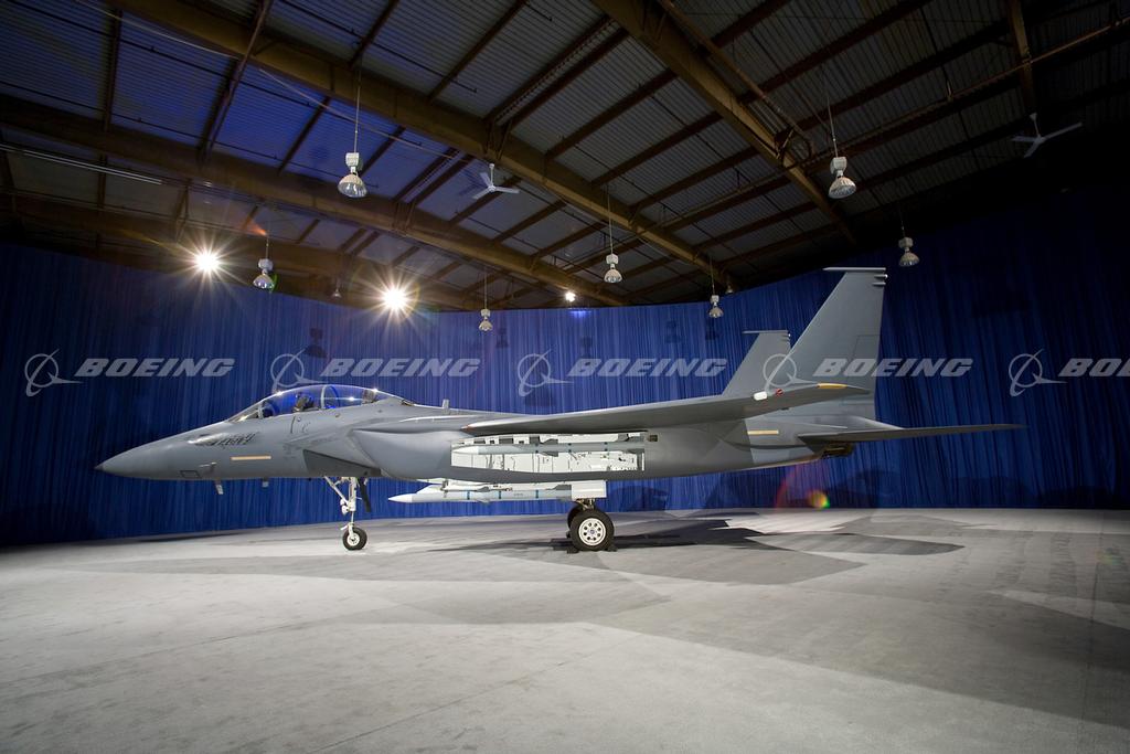 Boeing Images F15SE Silent Eagle on Stage