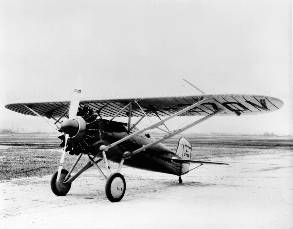 Boeing Images - XP-15, Model 202 on the Ground