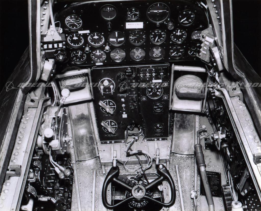 Boeing Images - McDonnell XP-67 Bat Cockpit