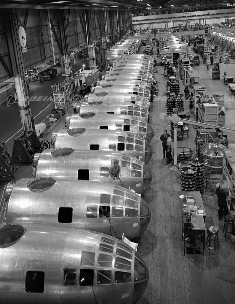 Boeing Images - B-29 Superfortress Assembly