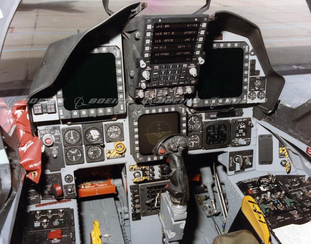 Boeing Images - F-15 Eagle Cockpit