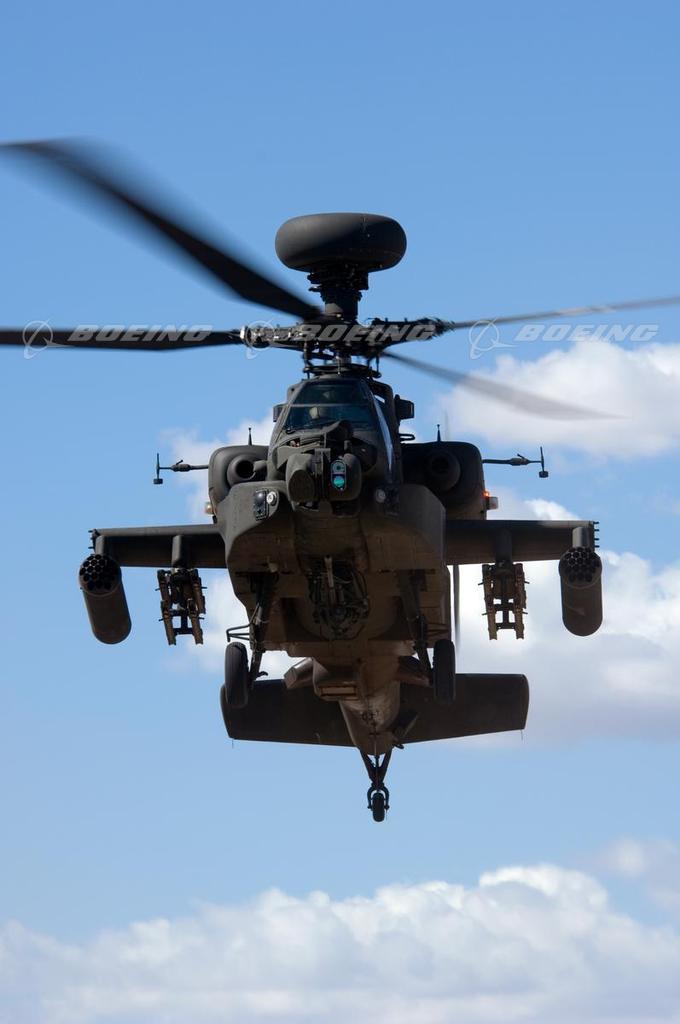 Boeing Images - UK AH Mk1 Attack Helicopter in Flight