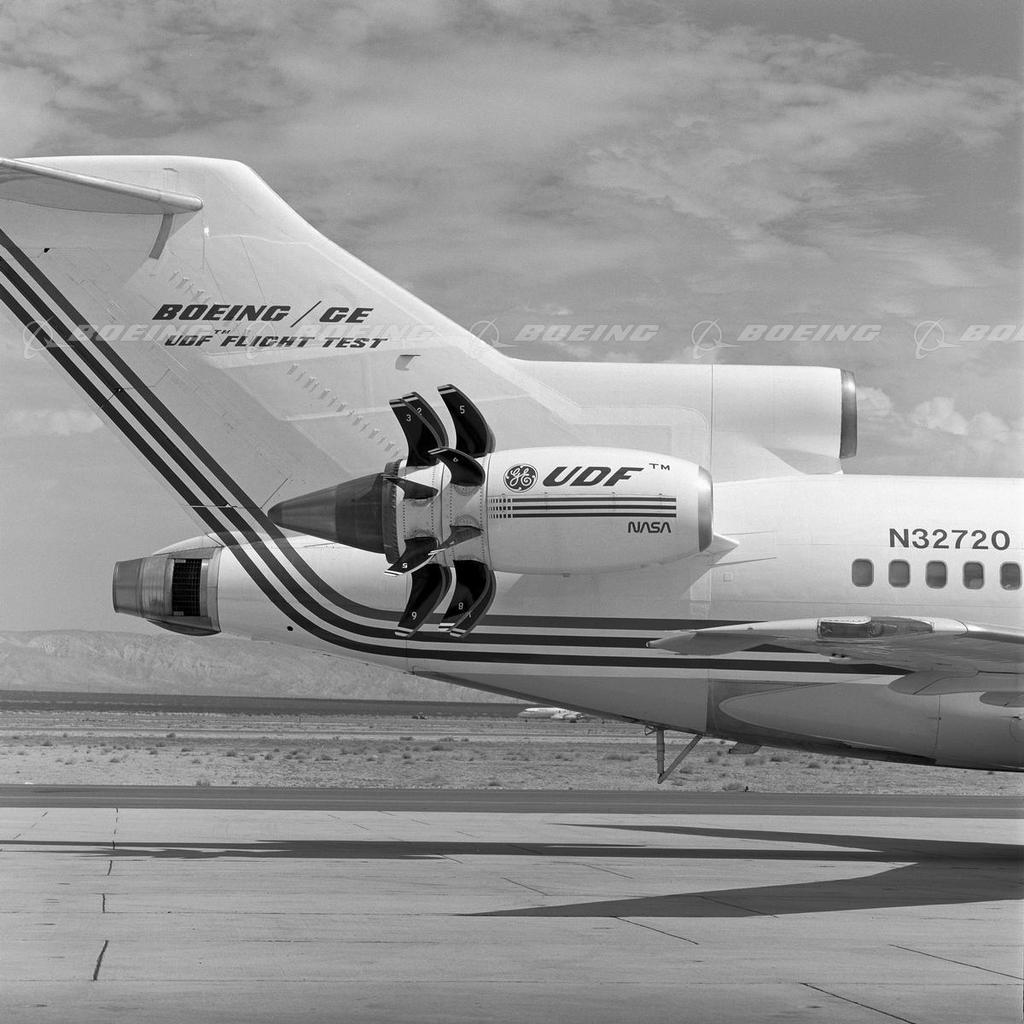 Boeing Images - Boeing 727 UDF Test Plane