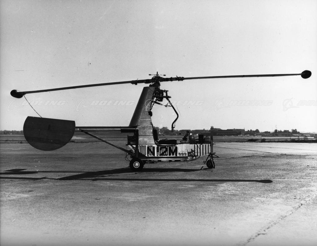 Boeing Images - McDonnell Model 79 Big Henry Rotorcraft