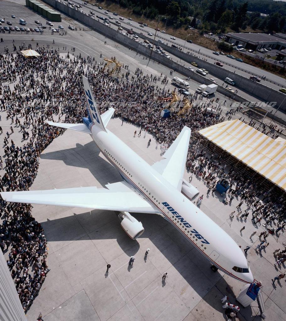 Boeing Images - 767-200 Rollout