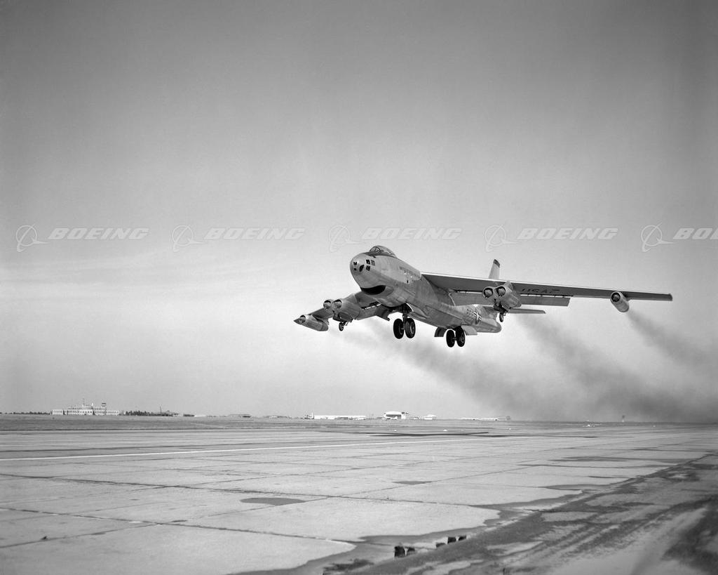 Boeing Images - B-47B Stratojet Takeoff