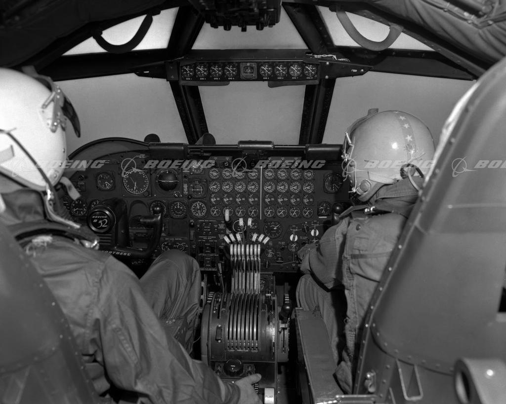 Boeing Images - B-52 Stratofortress Cockpit Simulator, Castle AFB