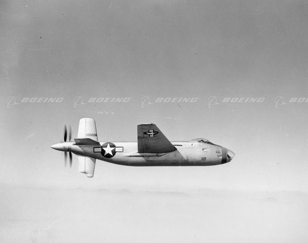 Boeing Images Douglas Xb 42 Mixmaster In Flight