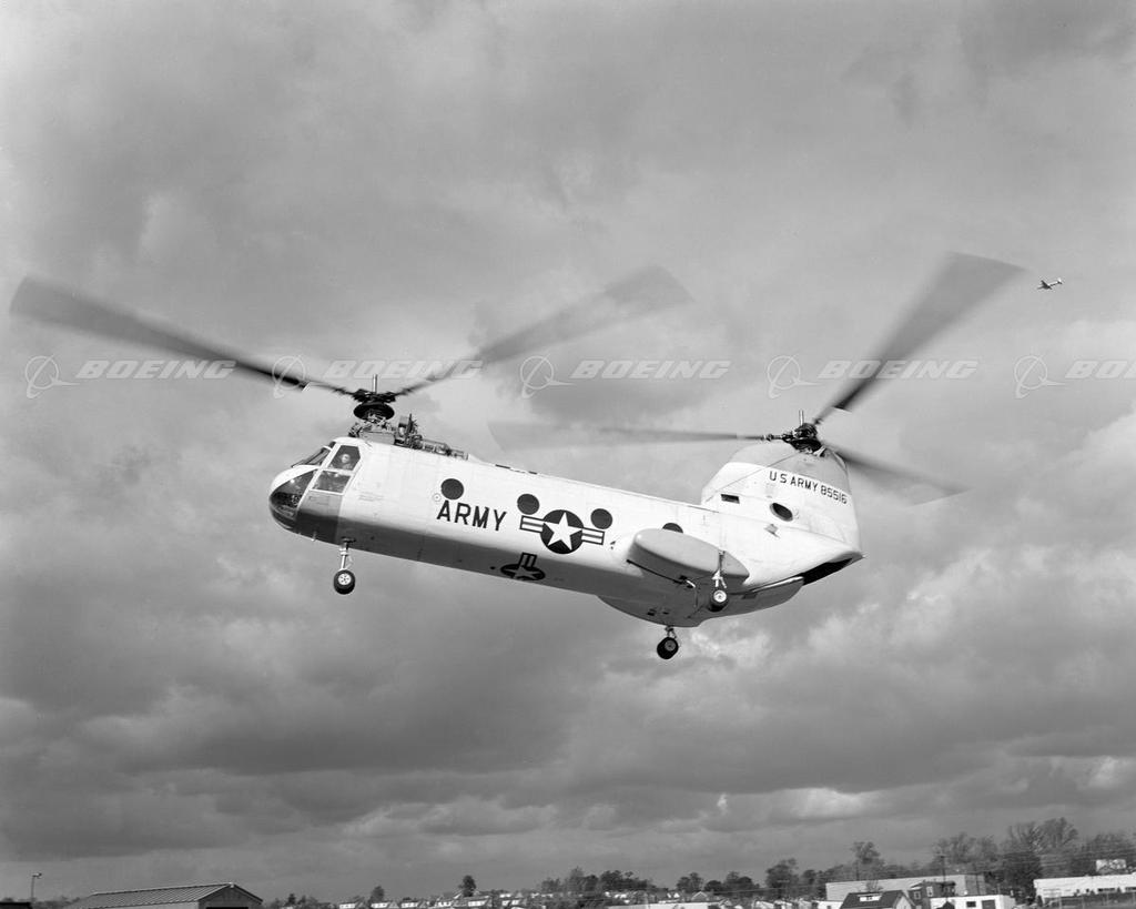 Boeing Images - CH-46C Sea Knight in US Army Livery