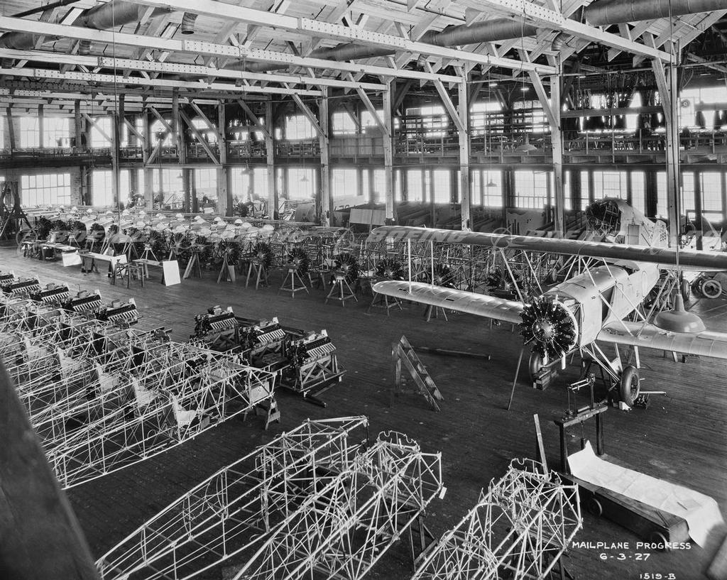 Boeing Images - Model 40A Mailplane Assembly