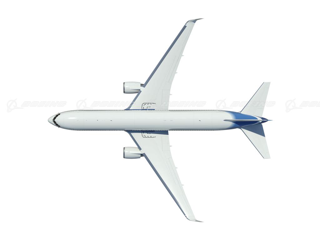 Boeing Images - 767-300ER Standard View Illustration