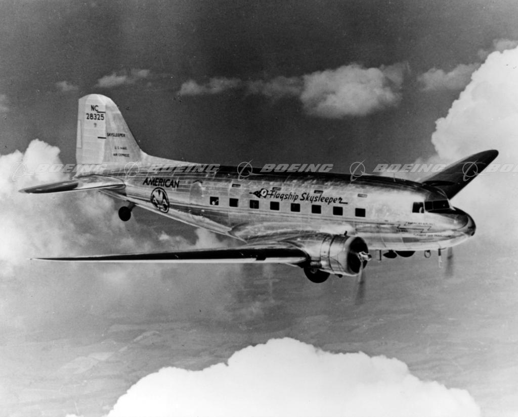 Boeing Images - Douglas Sleeper Transport In Flight